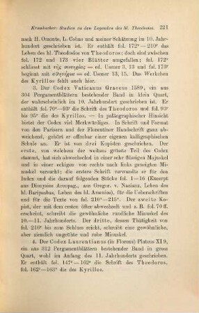 Studien zu den Legenden des hl. Theodosios