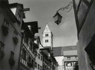 Die Kirchgasse von Meersburg
