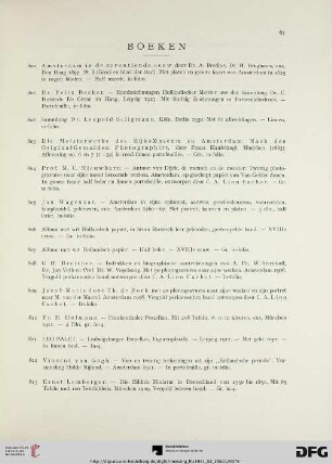 Boeken (Nr. 800-818)