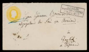 Brief von Dorothea Grimm an Herman Grimm