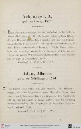 [Achenbach, A. - Wilms, Joseph]