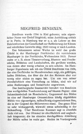 Siegfried Bendixen.