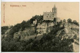 Saaleck. Rudelsburg