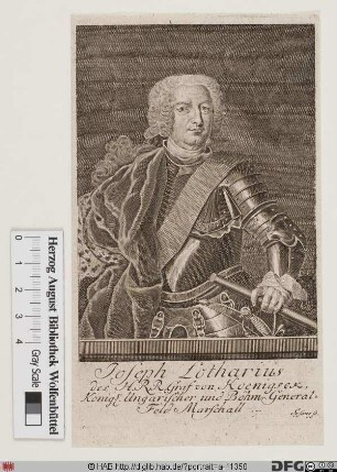 Bildnis Joseph Lothar Graf von Königsegg-Rothenfels