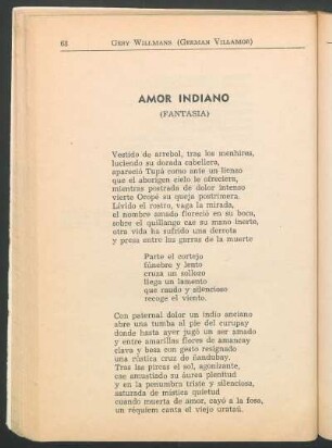 Amor indiano : (Fantasía)