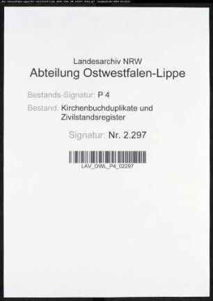 Kirchenbuchduplikat der evangelischen Gemeinde Herscheid (GHT 1868). (Gemeinde: Herscheid, evangelische Gemeinde)