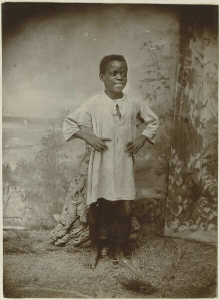 Portrait d'enfant de Saint-Kitts