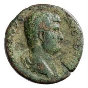 Münze, Sesterz, 134 - 138 n. Chr.