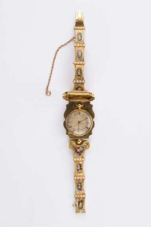Armband mit eingesetzter Taschenuhr, Henri Capt, Genf, um 1850