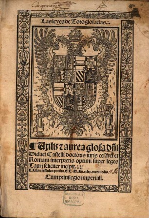 Las Leyes de Toro glosadas