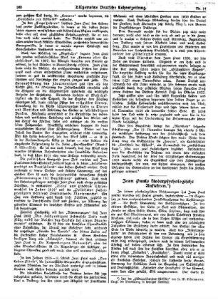 Jean Pauls kinderpsychologische Ansichten