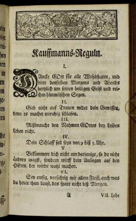 Kauffmanns-Reguln.