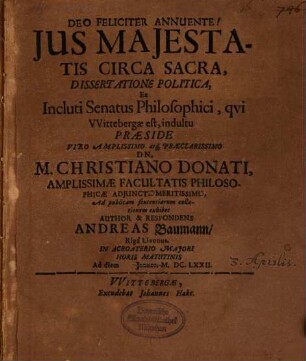 Ius maiestatis circa sacra