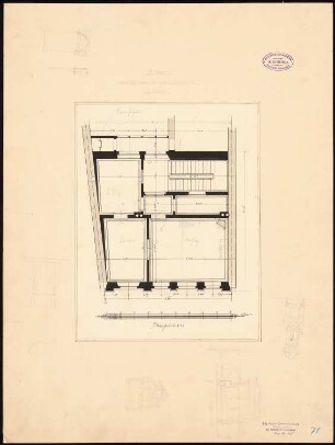 Wohnhaus Schneible, Mainz: Grundriss 1. Obergeschoss 1:50