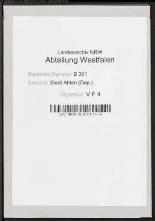 Mumme c(ontr)a Ahlen am weltlichen Hofgericht.