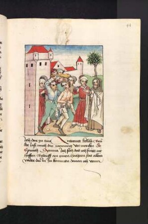 Der gefangene Dieb; (Kapiel II: Von dem Löwen und dem Ochsen)