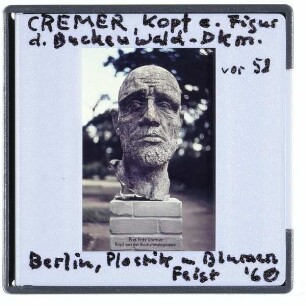 Cremer, Buchenwaldgruppe : Kopf einer Figur