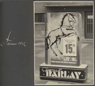 Circus Barlay - Werbeaufsteller, ohne Ortsangabe, 1950-1953