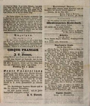 Nürnberger Zeitung. 8,6. 1841