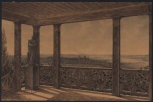 Blick von Norden auf Fulda