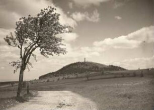 Sächsische Schweiz-Osterzgebirge. Geisingberg von Südwest (von Altenberg) gesehen