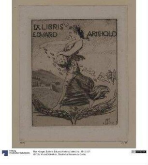 Exlibris Eduard Arnhold