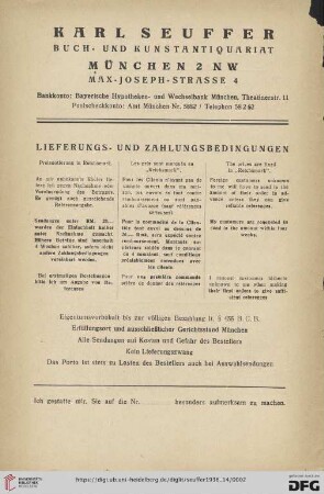 Lieferungs- und Zahlungsbedingungen