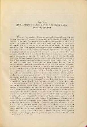 Federigo di Montefeltro, duca di Urbino : cronaca