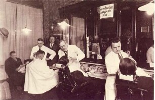 STÜRTZ-KALENDER: HERREN FRISEUR-SALON