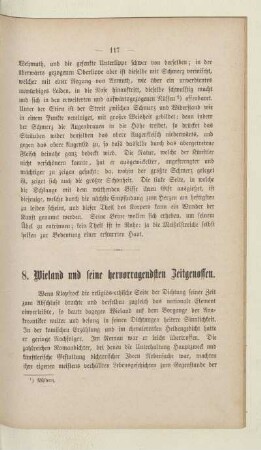 8. Wieland und seine hervorragendsten Zeitgenossen