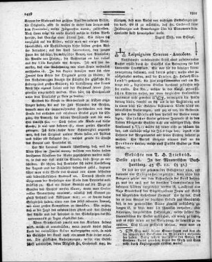 Gedichte / von T[heodor] H[einrich] Friedrich. - Berlin : Maurerischen Buchhandlung, 1816