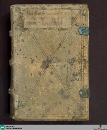 Lectura in librum III. sententiarum Petri Lombardi - Cod. Aug. pap. 121