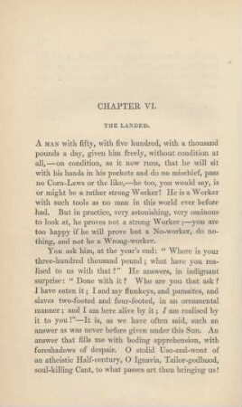 Chapter VI. The Landed
