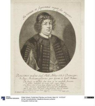 Porträt des Placidus von Droste
