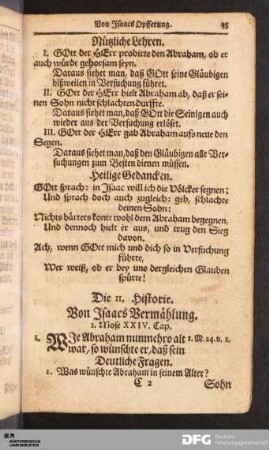 [11. bis 20. Historie.]