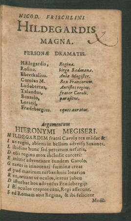 Hildegardis Magna.