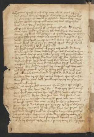 'Das Steinbuch' (Schluss, s. oben, 1r-2v)