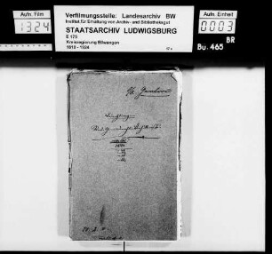 Allmanden und Realgemeinderechte zu Bächlingen und in den Teilgemeinden Hürden, Nesselbach und Söllbot
