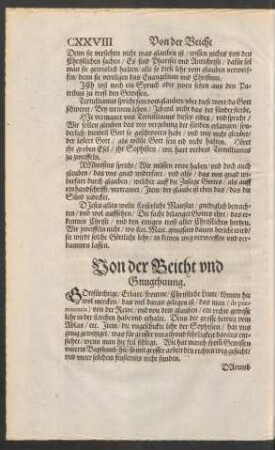 Von der Beicht und Gnugthuung.