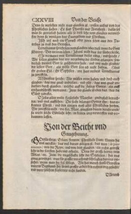 Von der Beicht und Gnugthuung.