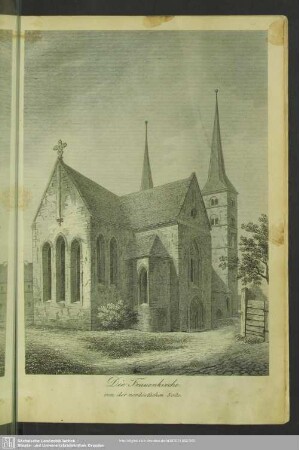 Die Frauenkirche von der nordöstlichen Seite