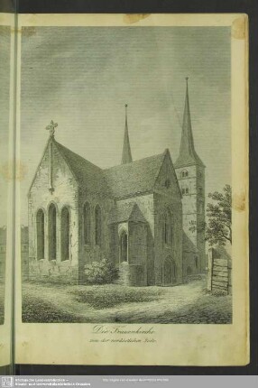 Die Frauenkirche von der nordöstlichen Seite