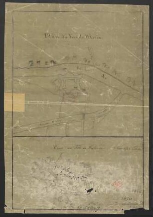 Plan du Fort de Mitau
