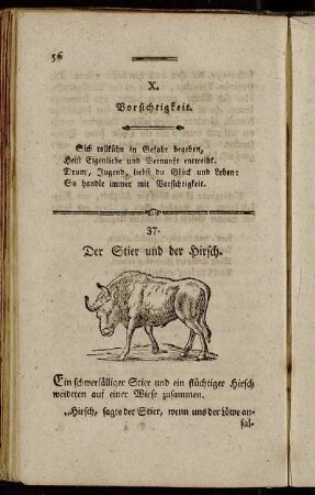 X. Vorsichtigkeit. - XI. Geschicklichkeit.