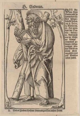 Der heilige Petrus (aus: Christus und die zwölf Apostel)