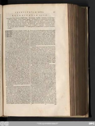 Exercitatio XCVII.