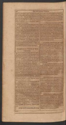 De discrimine Veteris & Novi Testamenti.