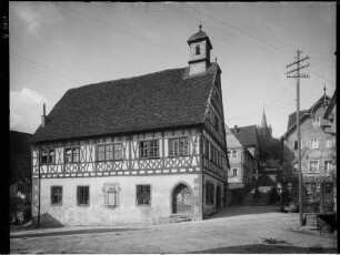 Külsheim Rathaus Seitenansicht
