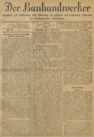 6. Juli 1895, Nr. 27
