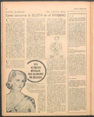 Las actrices revelan sus secretos de belleza